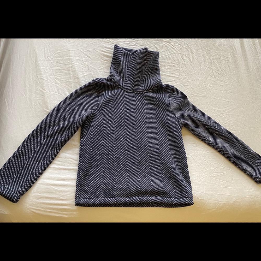 J Crew factory fleece turtleneck sweater